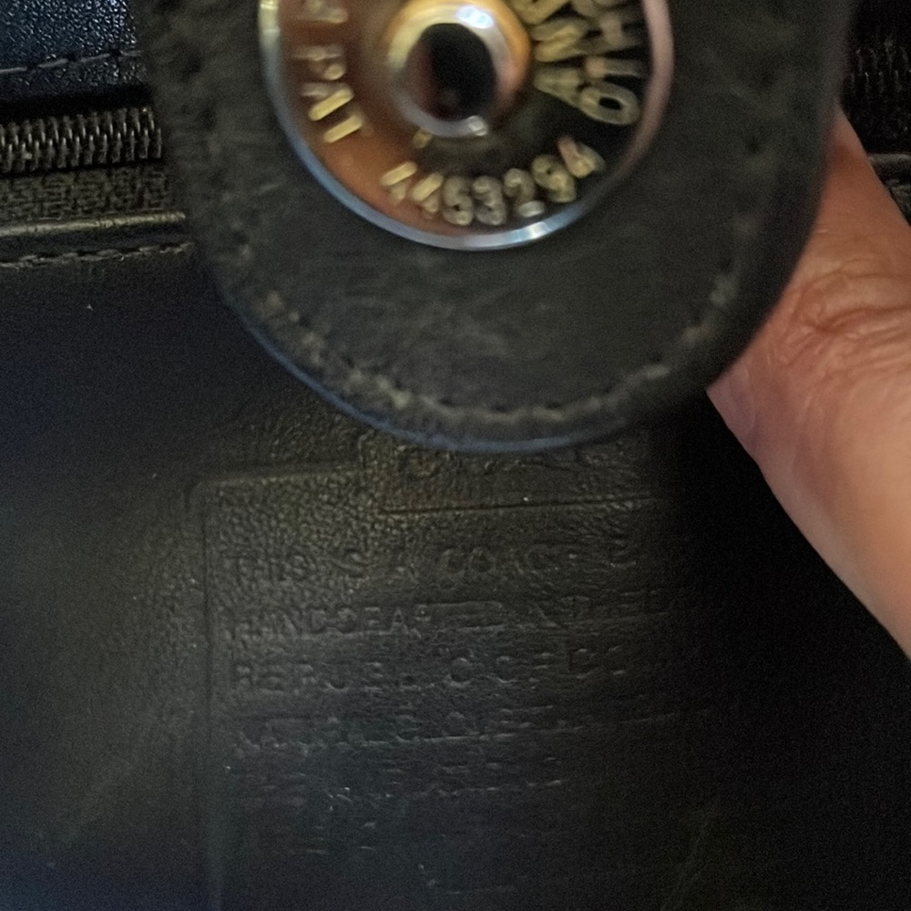 Coach bag in excellent condition. No marks .Smoke free home. 9”L;11” H; 4”W